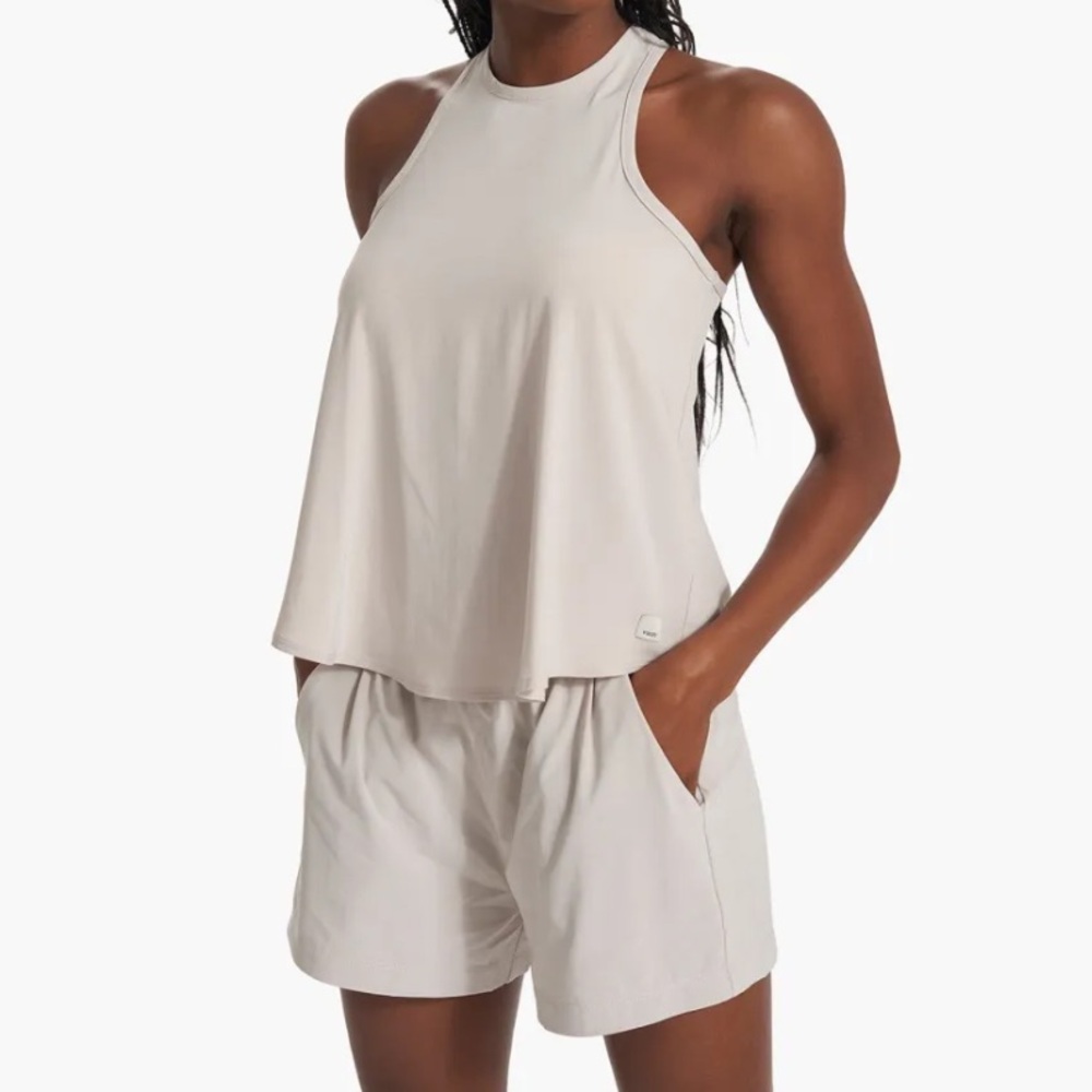 Villa Tank, racerback style in Beach Sand